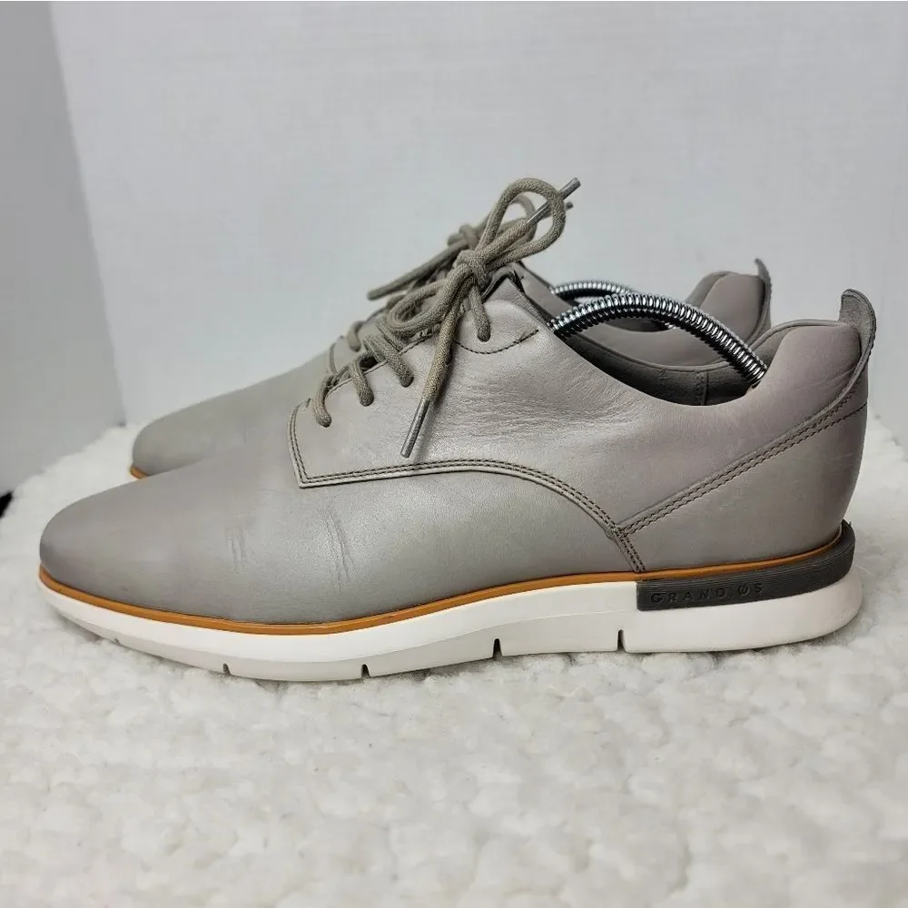Cole Haan Grand Horizon II Men's Size 10.5 Gray Lace Up Casual Shoes C27726